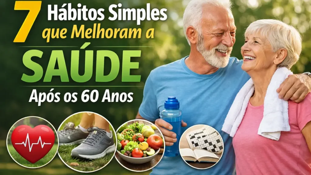 7 Hábitos que melhoram a saúde após os 60 anos